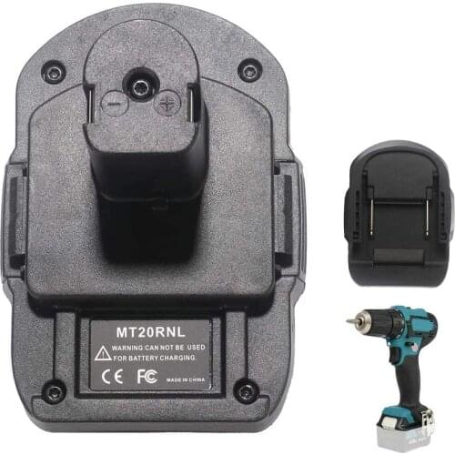 Battery Adapter Converter for Makita 18V LXT BL1860B/BL1860/BL1850B/BL1850/BL1840/BL1830B/BL1830/BL1820/BL1815 To Ryobi Li-Ion