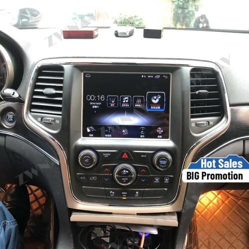 Tesla vertical screen For JEEP Grand Cherokee 2014-2020 Android 10 Car Multimedia Player GPS Navigation Radio stereo Head Unit