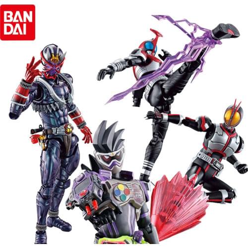 Bandai 12CM Masked Rider Kamen Rider Articulated Collection Action Figure Model Toys Figure-rise Ex-Aid Model Figures