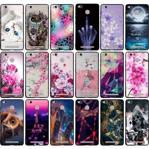 Case For Xiaomi Redmi 3S Case Cover Soft Silicone For Xiaomi Redmi 3S 3X 5.0 Cover Back Case For Xiaomi redmi 3 S 3X 3 Pro Shell