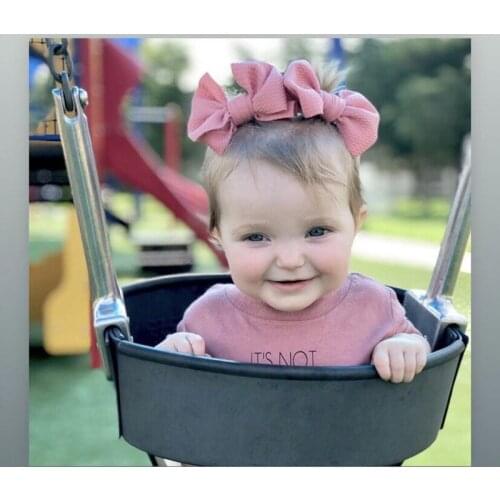 Baby Hair Band Hair Clips 2 sets Girls Butterfly Headwear Bowknot Elastic Headband For Girls Children Hair Accessories