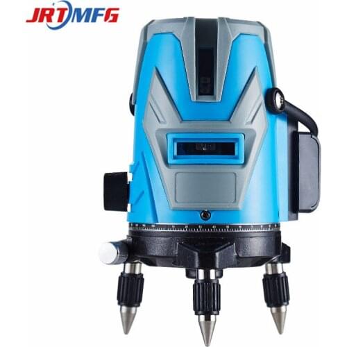 JRTMFG Laser Green Light Level Laser 2-Line 3-Line 5-Line High-Precision Automatic Striking Strong Light Level Measurer Tools