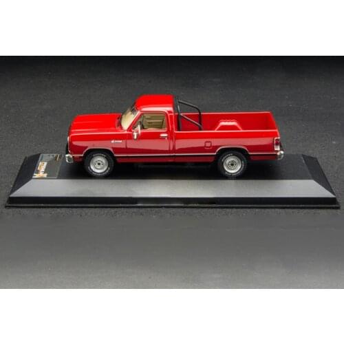 1/43 scale vintage classic RAM pickup 1987 X alloy die-cast retro simulation static muscle toy car model