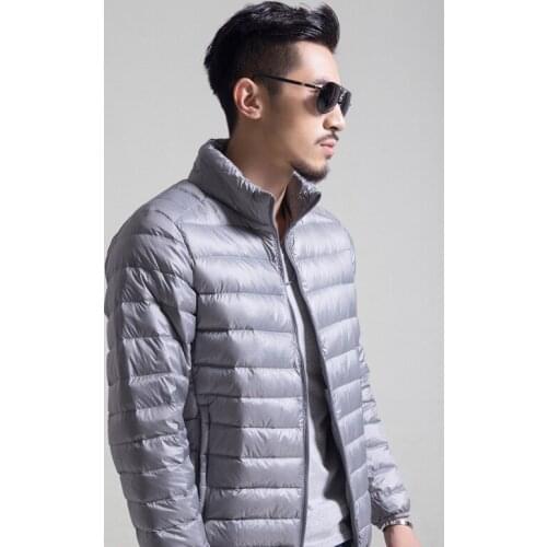 MRMT 2020 Brand New Winter Mens Jackets Lightweight Down Overcoat for Male Standing Collar Coat Outer Wear Clothing Garment