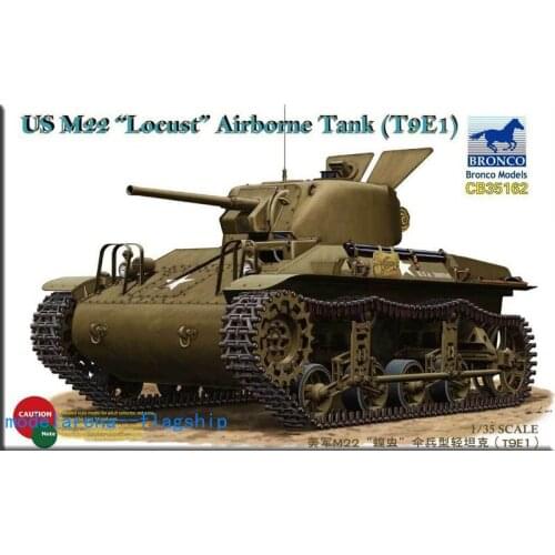 Bronco 1/35 CB35162 US M22 "Locust" Airborne Tank T9E1 model kit