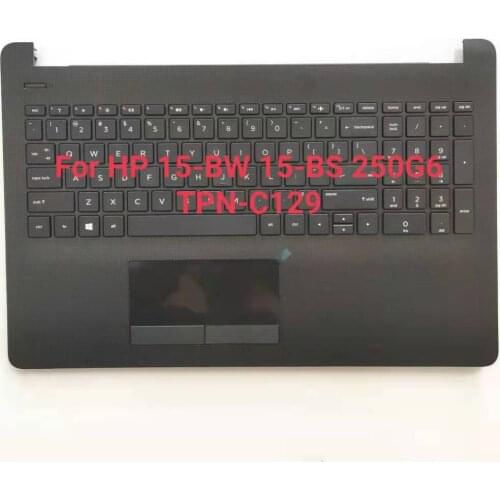 NEW Original FOR HP PAVILION 15-BW 15-BS 250 G6 255 G6 US Laptop keyboard with Palmrest Upper Cover 925008-001