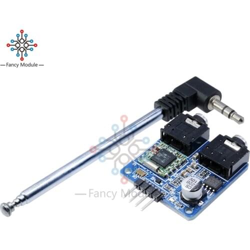 TEA5767 FM Stereo Radio Module for Arduino 76-108MHZ With Free Cable Antenna