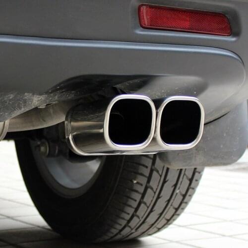 1PCS Stainless Steel Rear Exhaust Muffler Tail Tip End Pipe For Suzuki SX4 S-Cross 2014 2015 2016 2017 2018