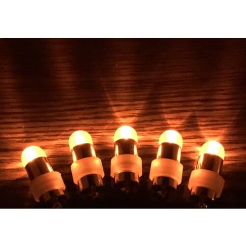 50pcs/lot)Free shipping_Warm White LED Balloon Light/ LED Mini Party light for paper lanterns / LED mini light bulb for party