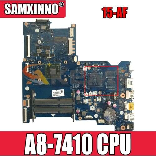 813969-501 818061-501 818061-601 For HP Pavilion 15-AF A8-7410 Laptop Motherboard ABL51 LA-C781P AM7410 DDR3 Notebook Mainboard