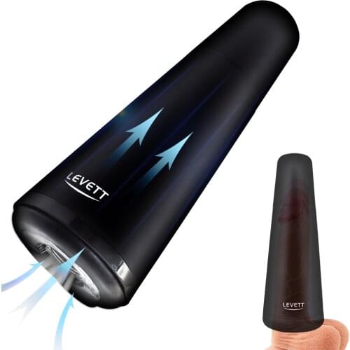 Automatic Telescopic Male Masturbation Cup Silicone vagina real pussy Sex Machines Mouth Blowjob Stimulate Glans Masturbator For