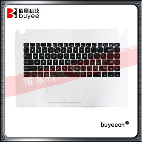 14" Original For ASUS Y418C X450V K450C A450C X450C W418L X450 Palmrest Cover Top Case with US Keyboard Trackpad Replacement