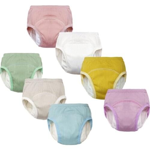 Bobora Baby Boys Potty Training Pants Cotton Interlining Underwear Toddler Toddler Nappies Cover For Boys Girls Reusable Washabl