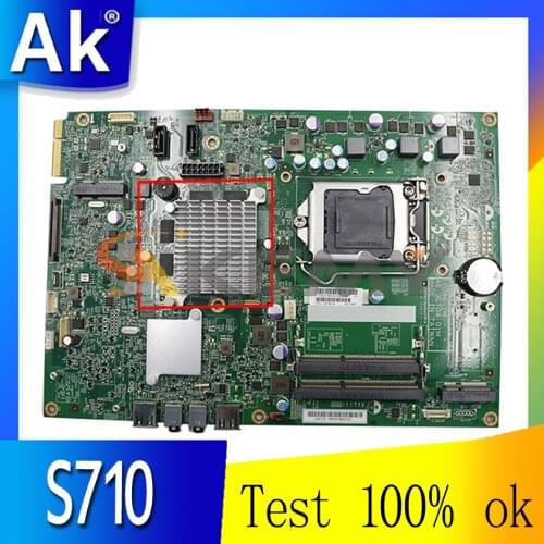Akemy For Lenovo Edga 91Z S710 S760 Motherboard With GPU FRU 03T9014 48.3ET04.01M H61 MB 100% Tested Fast Ship