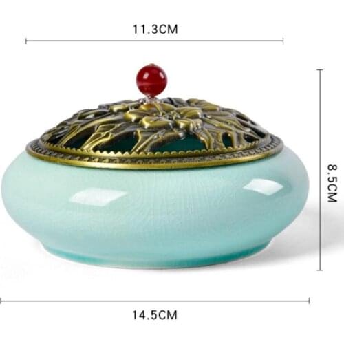 Copper Statue Incense burner furniture for household use