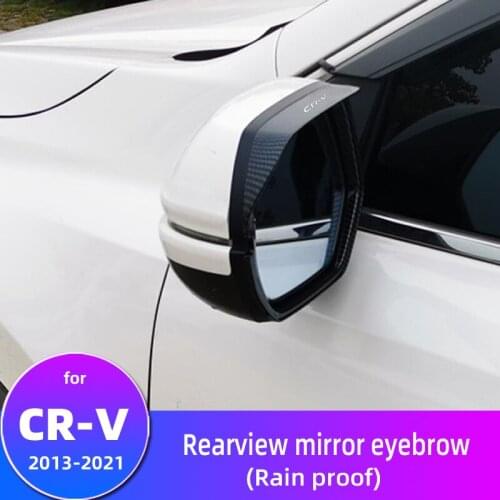 For Honda CRV CR-V 2013 2018 2015 2019 2020 2021 auto parts rearview mirror rain cover rearview mirror rain cover decoration