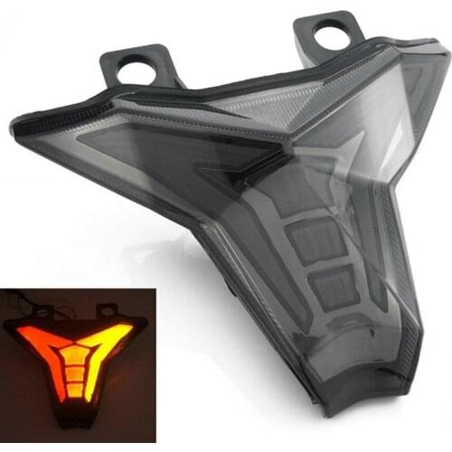 Motorcycle LED rear lights rear brake light steering signal assembly for CQS Kawasaki 2014-2016 z1000/2016 zx10r