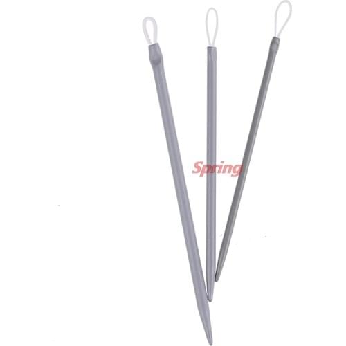 New 3pcs/set Big Eye Nylon Wire Knitting Needles Wool Thick Knitter Yarn Sewing Needles Apparel Sewing & Fabric Art Craft