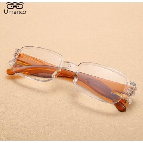 New Resin Integrated High-definition Magnetic Therapy Space Reading Glasses Ultra-light Glasses PC Frame Presbyopia +1.0~+4.0