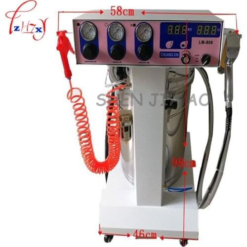 1PC LM-806 Intelligent High Pressure Electrostatic Spraying Powder Spraying Machine 220V Spray Coating Machine Gun Paint