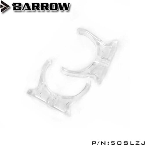 Barrow PC water cooling tank holder support stand for 50mm reservoir type U support Transparent/Black 50SLZJ