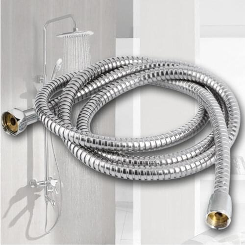 1.5m 2m 3m Stainless Steel Shower Hose High Quality Encryption Explosion-proof Hose Spring Tube Pipe Bathroom Accessories
