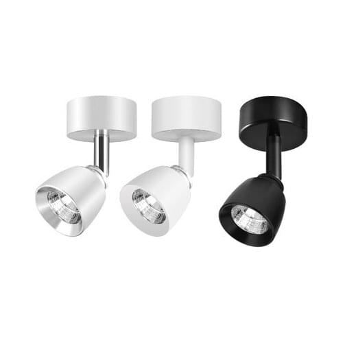 Nordic living room cabinets display background walls with LED small spotlight