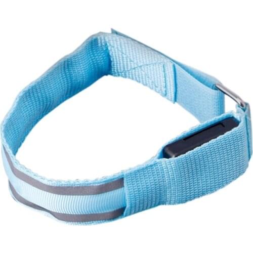 Reflective LED Light Armband Arm Strap Safety Belt For Night Cycling Running