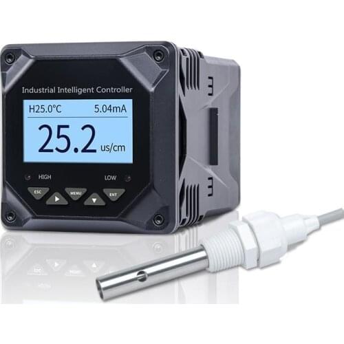 TDS Electrode Probe 485 Communication Pure Water Conductivity Tester Analyzers 0-20/0-200/0-2000 uS/cm