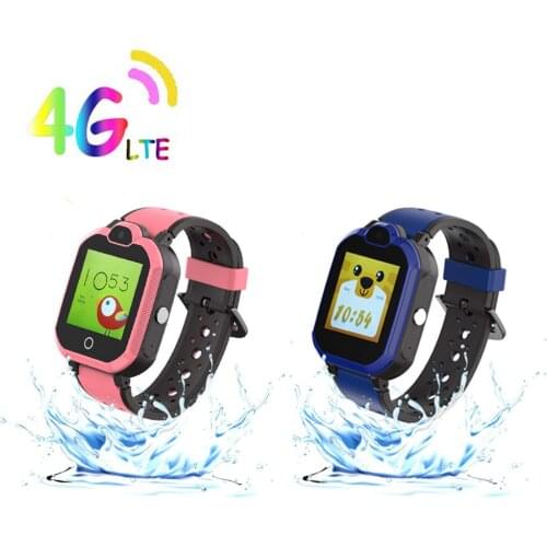 Phone Kid 4G Smart Watch Tracker GPS Camera Kids Smart Watches Phone Child Smart Watch New Alarm Clock SOS Pedometer