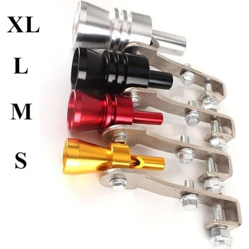 S/M/L/XL Exhaust Car Refitting Turbo Whistle for VW BMW Etc Exhaust System Modification Exhaust Tip Sound Turbo Car Accessories