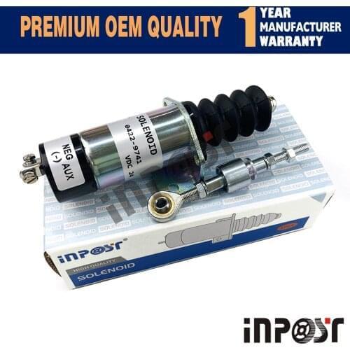 In Stock Inpost 0422 9741 Fuel Stop Solenoid Valve For Volvo Penta D7A-BTA D7A-TA D7C-BTA 24V 20532245