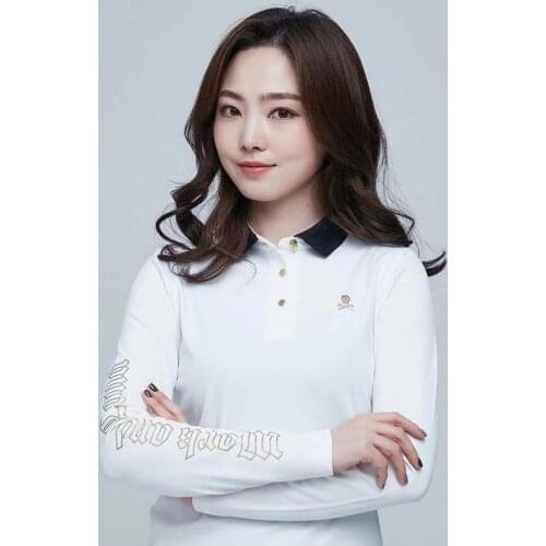 Golf long sleeves shirts for women spring quick dry breathable sports shirts for women lover clothes mark&lona golf wear 골프