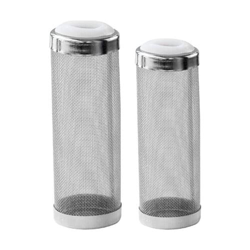 Aquarium Stainless Steel Cylinder Mesh Filter Net Cover protect Shrimp Small Fish, Filter Case/Cover/Basket/Net Isolation Guard