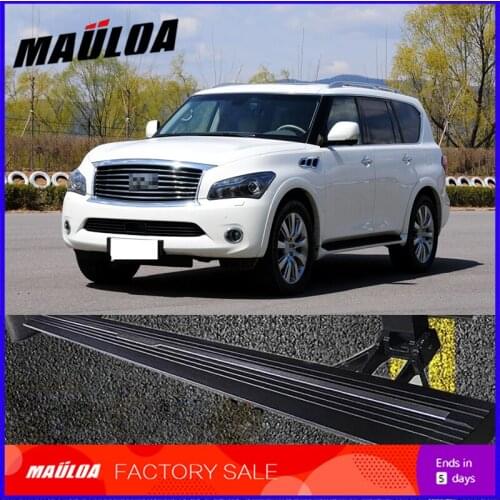 Car Accessories High quality aluminium alloy Automatic scaling Electric pedal side step running board for QX60 2013