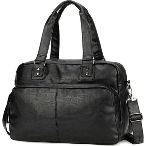 New Mens Handbag Casual Business Briefcase Mens Large Capacity Multifunctional Shoulder Bag Diagonal Crossbody Bag 69