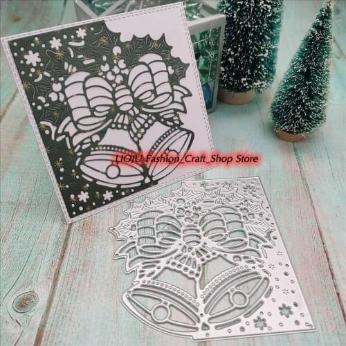 Christmas bell die Metal Cutting Dies cut die decoration Scrapbooking Album Paper DIY Card Craft Embossing Die Cuts