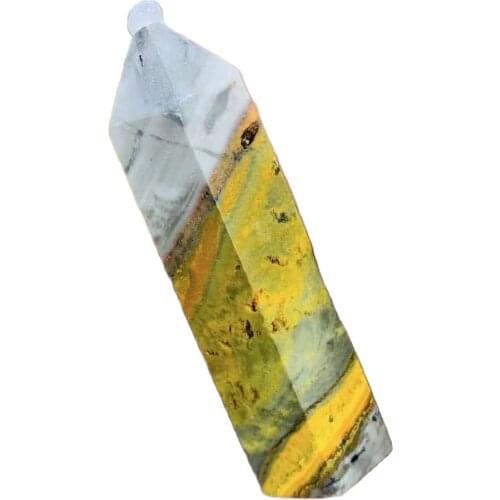 Bumblebee Crystal Pillar, Home Decorative, Energy Healing Crystal