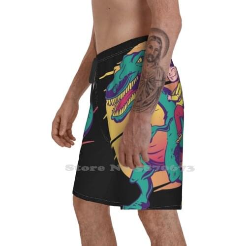 Karl Play With Dino In Retro Video Game Summer Pants Casual Shorts Male Streetwear Karl Karl Jacobs Smp Dsmp Dream