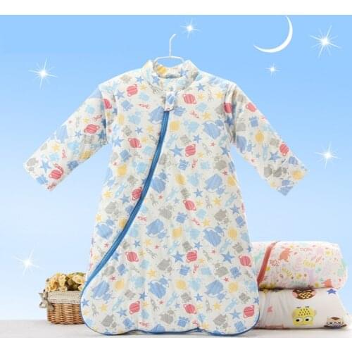 Newborn Sleeping Bag Spring and Autumn Winter Toddler Cotton Mushroom Sleep Bag Baby Anti-kick Baby Cotton Sleep Sack for Kids