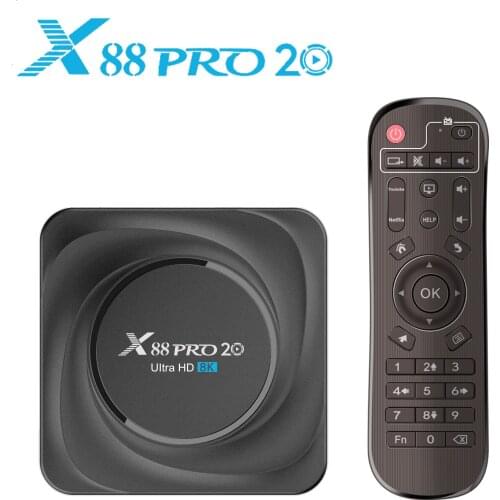 X88 PRO 20 TV Box Android 11 8GB RAM 64GB 128GB 4GB 32GB Rockchip RK3566 Support Google Assistant Youtube X88PRO Media Player