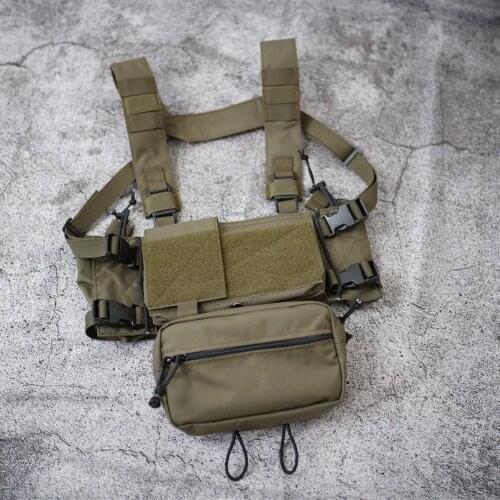 Bigfoot Universal Tactical MK3 Chest Rig Outdoor Hunting Chassis Pouch for Airsoft Tactical Equipment