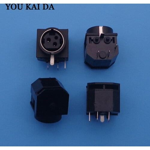 1pcs DC Jack Connector for Beiyang BTP-U80 98NP L42 R580 2100E 2200E 2300E TSP600 TSP654 TSP700 1000PTII Printer Power Charge