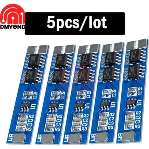 2S 5A Lithium Ion Lithium Battery 18650 Charger Protection Board Pad Module 7.4V 8.4V for Li-ion Lipo Battery Cell Pack