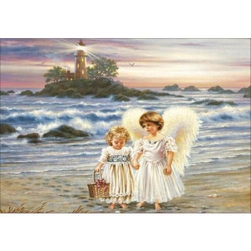 5d diy diamond painting rhinestones cross stitch angel handcraft diamond painting fairy mosaic pictures diamond painting angel