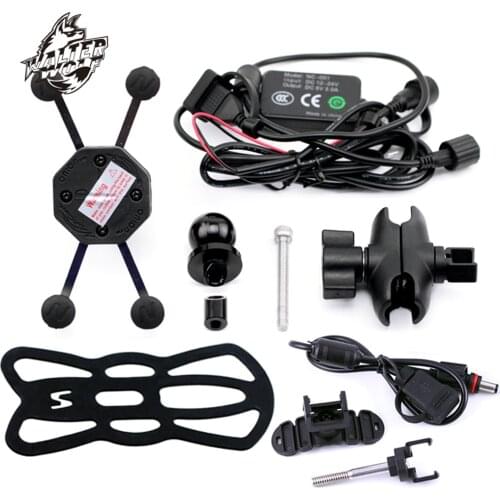 Mobile Phone Holder For KAWASAKI ER-6F ZX-6R NINJA 650 1000 ZG1400 Z1000SX Motorcycle Accessories GPS Navigation Bracket ER6F 6R