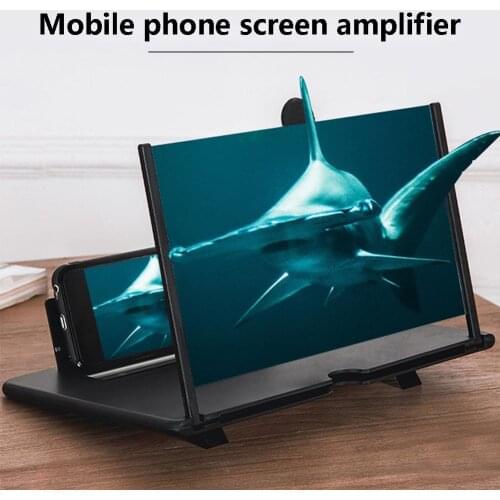 10inch Phone Screen Magnifier Amplifier HD Video Magnifying Phone Bracket Holder