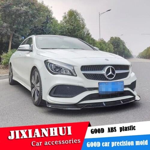 For Mercedes-Benz W117 CLA front Bumper Diffuser Bumpers Protector For Benz CLA180 200 Body kit bumper Before Rear lipspoiler