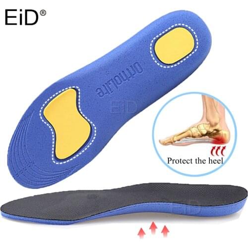 EiD Insoles Orthopedic Memory Foam Sport Support Insert Woman Men Shoe Feet Soles Pad Stretch Breathable Running Cushion Unosex