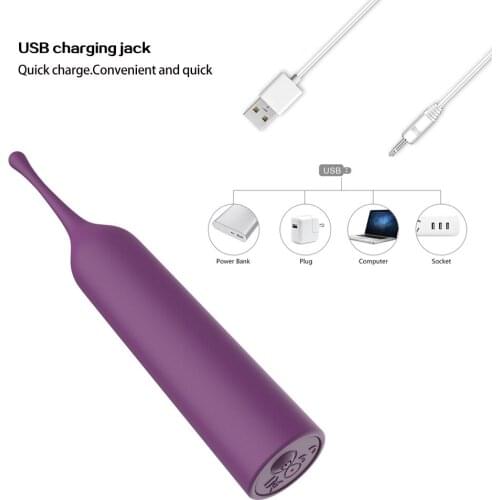 G-spot female high-frequency honey bean massage AV stick, ten-frequency strong vibration *headgear switch use Sex toys S0084